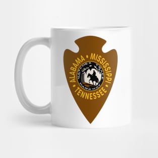 Natchez Trace Parkway road sign Mug